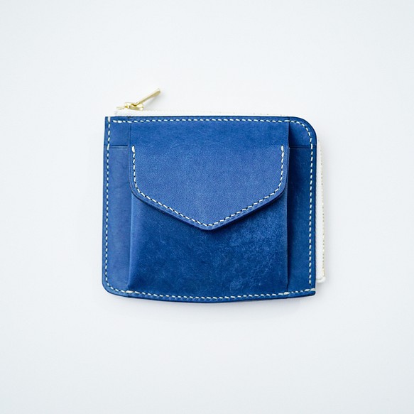 sottile mini wallet [ cobalt ] ミニ財布 コンパクトウォレット