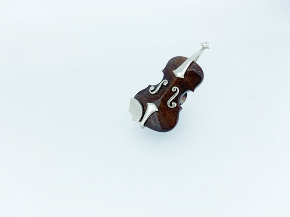 &lt;Min.Wks&gt; 小提琴/中提琴別針胸針② 第1張的照片