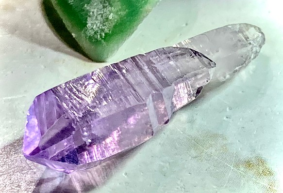 女神が宿る紫水晶✨ベラクルス アメジスト　ラフストーン　原石 1枚目の画像