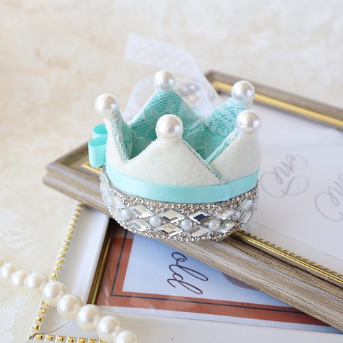 新色 Jewelry Crown Mint Green 特別な日のティアラ 王冠 ペット服 アクセサリー Misacrown 通販 Creema クリーマ ハンドメイド 手作り クラフト作品の販売サイト