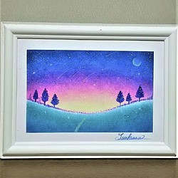 ホロスコープ☆パステルアート☆額入り原画 ecou.jp