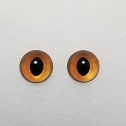 W20　猫の瞳　１２㎜　グラスアイ　羊毛フェルト用 1枚目の画像