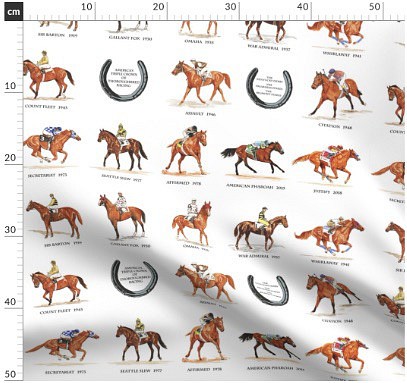 馬 馬柄 ホースの可愛すぎるデザイン 小柄 馬術 乗馬  輸入生地 生地 ハンドメイド 素材 1枚目の画像