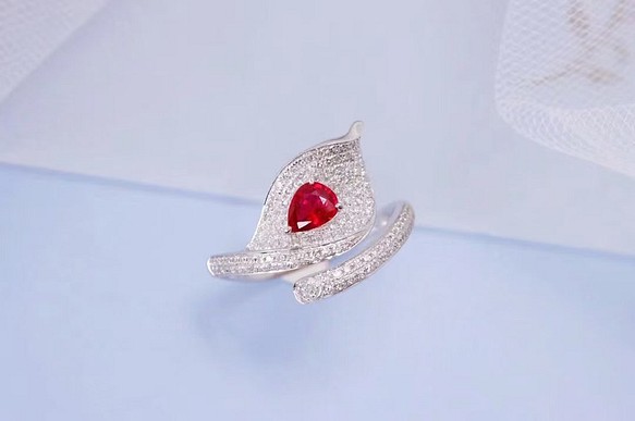 天然 ルビー ダイヤモンド リング 0.35ct k18 ¥ www.cleanlineapp.com