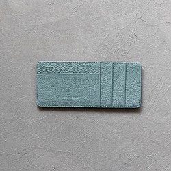 【長財布の中をスッキリ整理】薄型インナーカードケース 長財布カード入れ / ICC1 スカイブルー 1枚目の画像