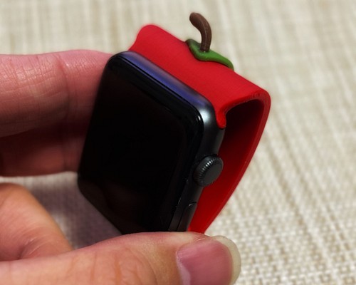 AppleWatch クリップアクセサリー 『りんごの皮』 iPhoneケース