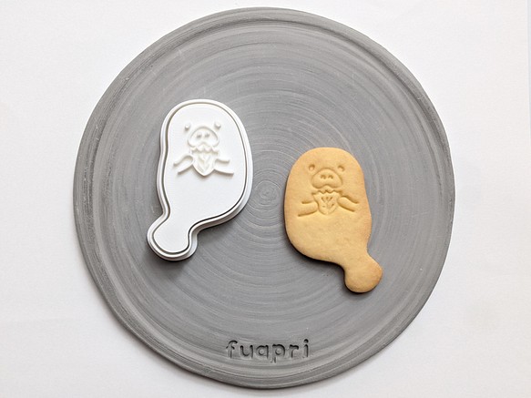 マナティ Manatee　クッキーカッター/クッキー型 1枚目の画像