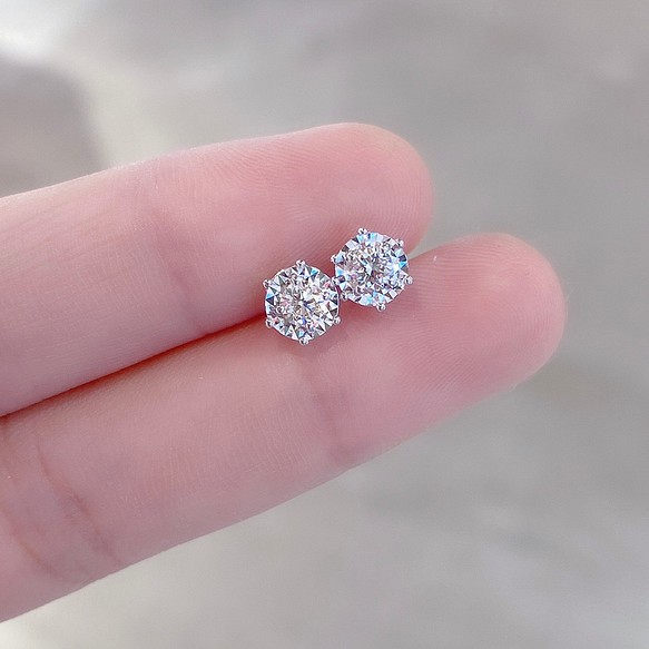 天然ダイヤモンドピアス0.364ct k18 www.disdukcapil.paserkab.go.id