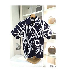 10 Bamboo Yukata Remake 男士夏威夷襯衫 (M) 第1張的照片