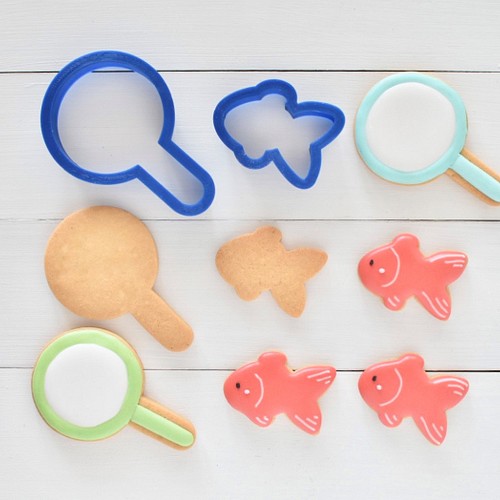 金魚すくいセットクッキー型 クッキーカッター 調理器具 料理道具 Cookie Cutter Land 通販 Creema クリーマ ハンドメイド 手作り クラフト作品の販売サイト