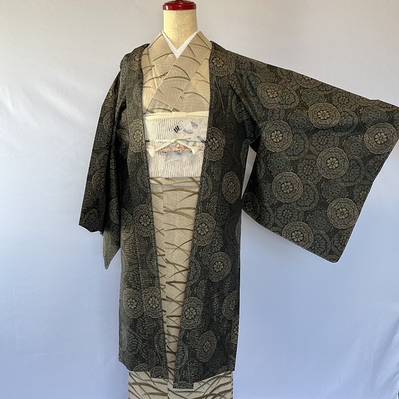 新品 正絹 単衣 女物 長羽織 大島 www.disdukcapil.paserkab.go.id