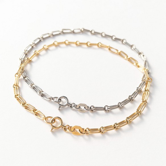 K18YG チェーンブレスレット #06 Bracelet_K18(750) YellowGold Chain