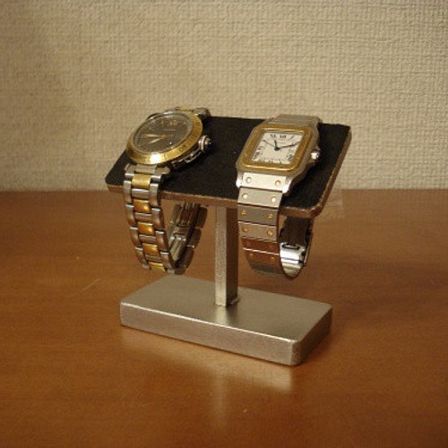 腕時計スタンド 腕時計スタンド 2本 ウオッチスタンド 時計スタンド 腕時計スタンド おしゃれ 2本掛けバー腕時計スタン 腕時計 Akデザイン 当店は受注制作です 通販 Creema クリーマ ハンドメイド 手作り クラフト作品の販売サイト