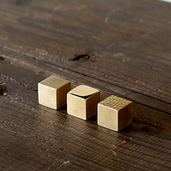 〔真鍮製〕キューブ　cube 1枚目の画像