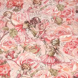 Sweet Garden Fairies  - cotton - USA fabric（50cm） 第1張的照片