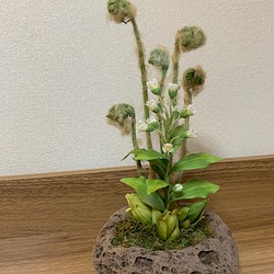 粘土の花 ふきのとう ゼンマイ その他インテリア雑貨 Aki 通販 Creema クリーマ ハンドメイド 手作り クラフト作品の販売サイト