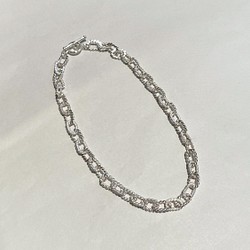 Silver chain necklace/ Twist （SV925）2022夏の新作 1枚目の画像