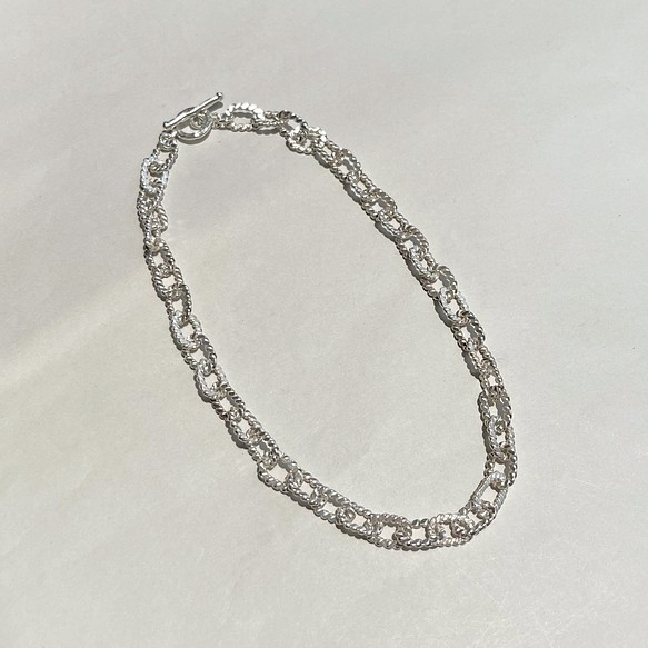 Silver chain necklace/ Twist （SV925）2022夏の新作 1枚目の画像