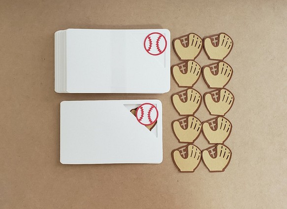 送料無料 野球メッセージカード 野球 10枚 カード レター クラフトヴ 通販 Creema クリーマ ハンドメイド 手作り クラフト作品の販売サイト
