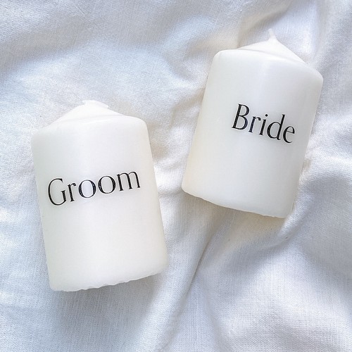 受付サイン Groom&Bride ウェルカムスペース ウェディングキャンドル