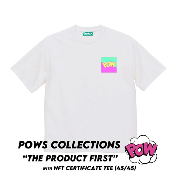 Tシャツ/オリジナル枚数限定 Upsetters®︎/Super White"T-P012" : POW™ Tropic 1枚目の画像