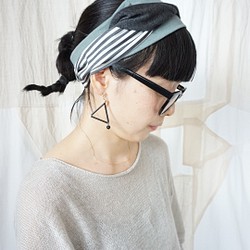 patchwork turban (cotton mix 22ss-j) 1枚目の画像