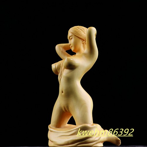 美術工芸品 裸女像 置物 木工細工 実木彫刻 精密彫刻 彫刻 minn 通販 