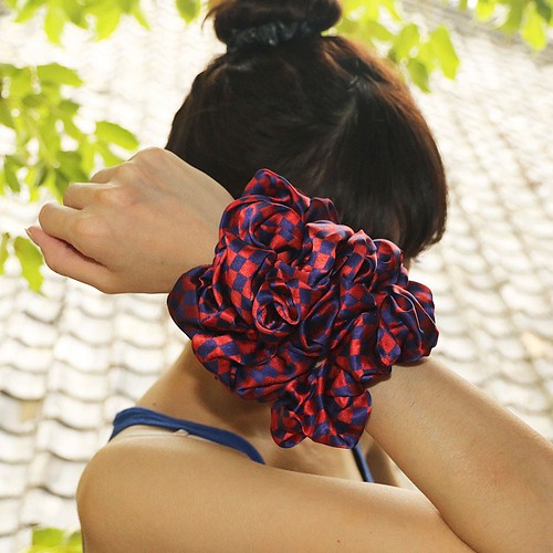 French Chic Scrunchie Bracelet Set from a friend of mine バングル