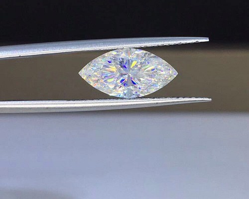 モアッサナイト ルース 【貴婦人マーキスカット 1.0ct】 その他素材