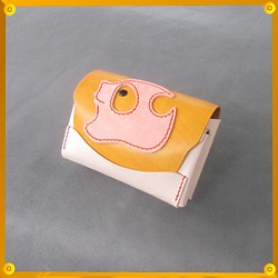 COIN＆CARD・CASE -夏色パンダ-　コイン+カード・名刺入れ 1枚目の画像