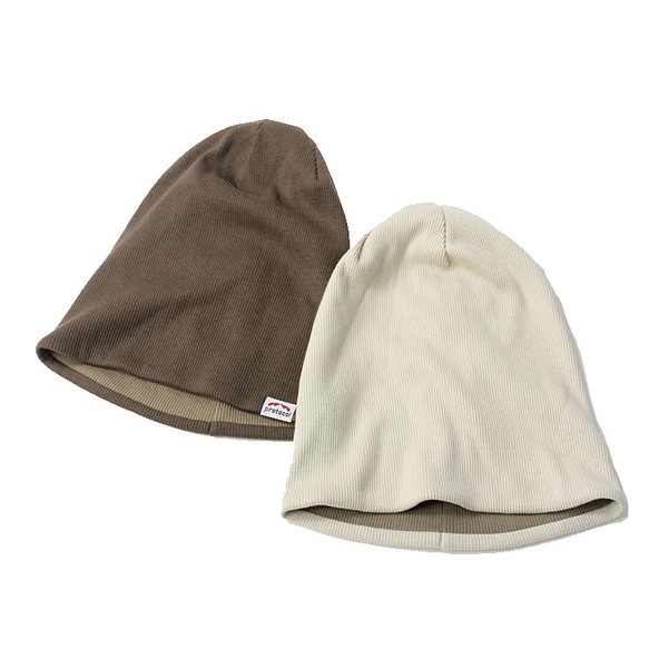 [出售一套 2] [Creema 限量版] [夏季幸運包] 羅紋棉雙面針織帽子帽子男裝女裝 第1張的照片