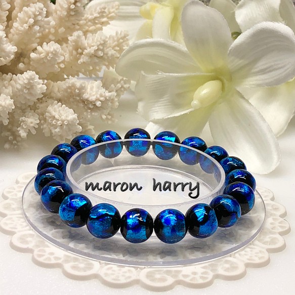 ホタル石ブレスレットNO.2 •*¨*•.¸¸♬ ブレスレット MARON HARRY 通販