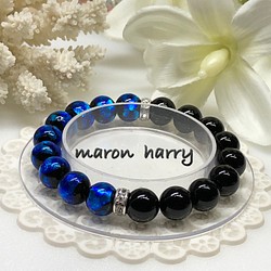 ホタル石ブレスレットNO.6 •*¨*•.¸¸♬ ブレスレット MARON HARRY 通販