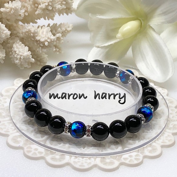 ホタル石ブレスレットNO.10 •*¨*•.¸¸♬ ブレスレット MARON HARRY 通販