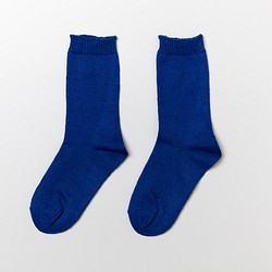亞麻針織襪（青金石）22-24cm 第1張的照片