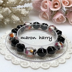 ホタル石ブレスレットNO.55 •*¨*•.¸¸♬ ブレスレット MARON HARRY 通販