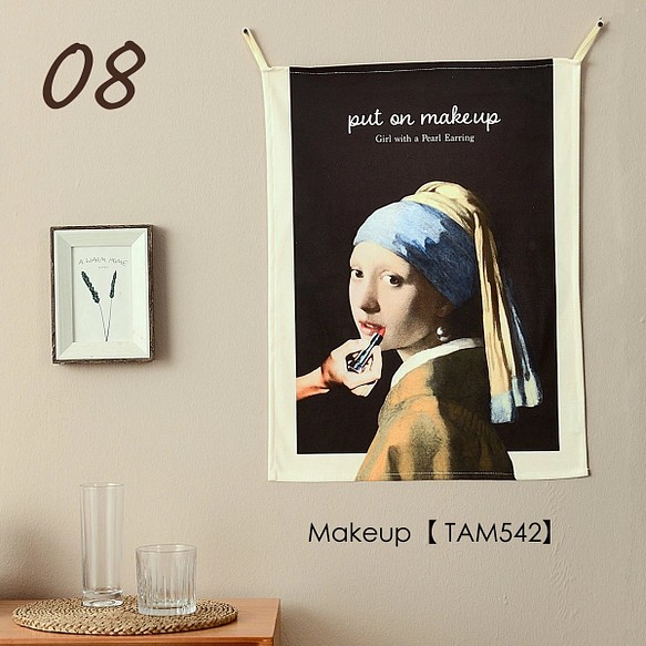 ファブリックポスター タペストリー 真珠の耳飾りの少女 ジュビリー jubileepos6045-TAM542 1枚目の画像