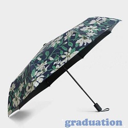 晴雨兼用傘 傘袋付き 日差し対策 花柄日傘 雨傘 紫外線対策 カラー 折り畳み傘 折りたたみ傘 紫外線カット UVカット 1枚目の画像