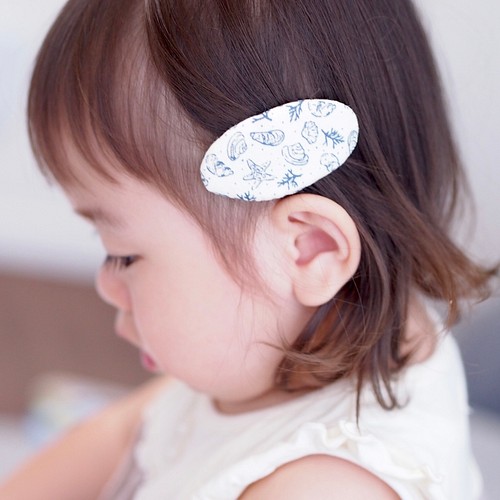 Hair Clip White Shell ヘアクリップ ベビー ヘアアクセサリー 貝殻 貝 ぱっちんどめ 夏 雑貨 その他 Mjuk By Min Lada 通販 Creema クリーマ ハンドメイド 手作り クラフト作品の販売サイト