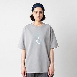 TMCAZ “Relax” Graphic Tee [淺灰色] 廓形印花圖案短袖T恤 100%棉 第1張的照片