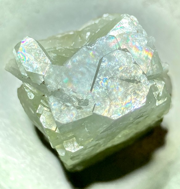 天使の水晶˚✧₊⁎ グリーンアポフィライト 原石 ラフストーン 魚眼石-