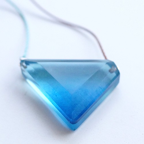 △▷▽ウミノガラス SEAGLASS PENDANT -J- ネックレス・ペンダント