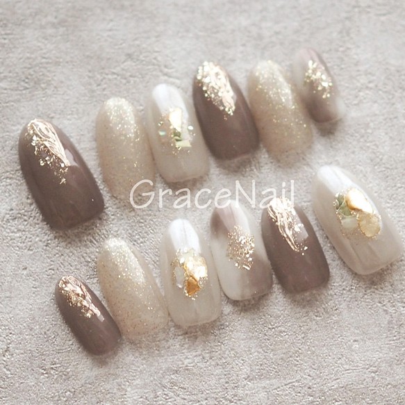 現品販売！ネイルチップ No.773 ネイルチップ（つけ爪） GraceNail