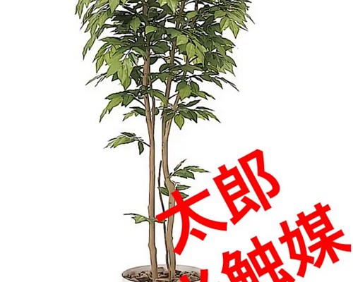 光触媒 人工観葉植物 ウォールグリーン フェイク フラワー 欅ケヤキ180