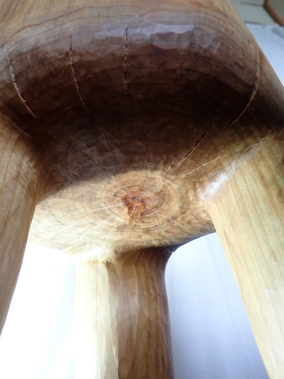 ログスツール ログテーブル 丸太スツール 丸太テーブル - 椅子 