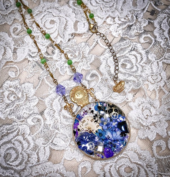 少女の心臓 NecklaceⅠ［菫青石］ emmanuelfranca.com.br