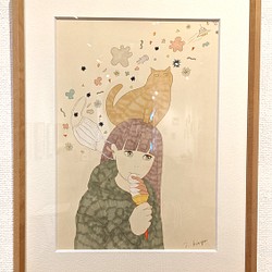 原画「優しくなれるよ」 絵画 TAMAISHI KAYO 通販｜Creema(クリーマ)