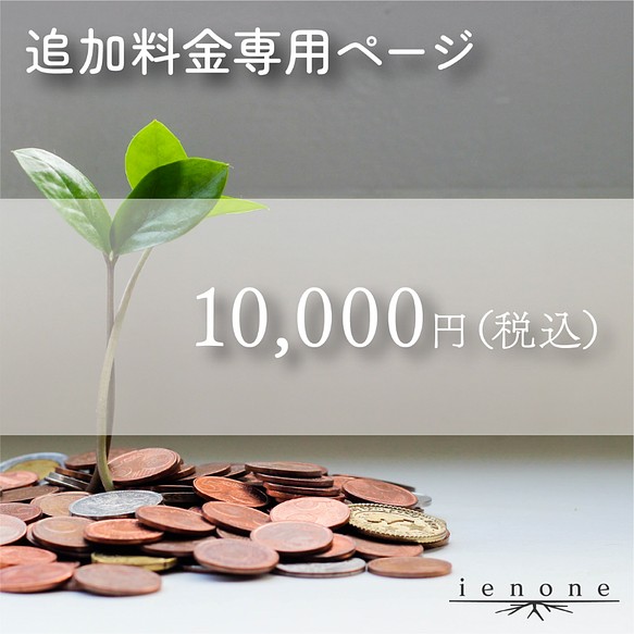 【表札オプション】追加料金10,000円 1枚目の画像