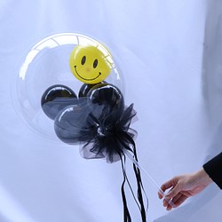 スマイルバルーン【スティック】Balloon in Balloon 1枚目の画像