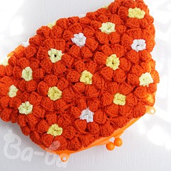 Ba-ba handmade Poppy puff knitting mini-bag  No.C1601 第1張的照片